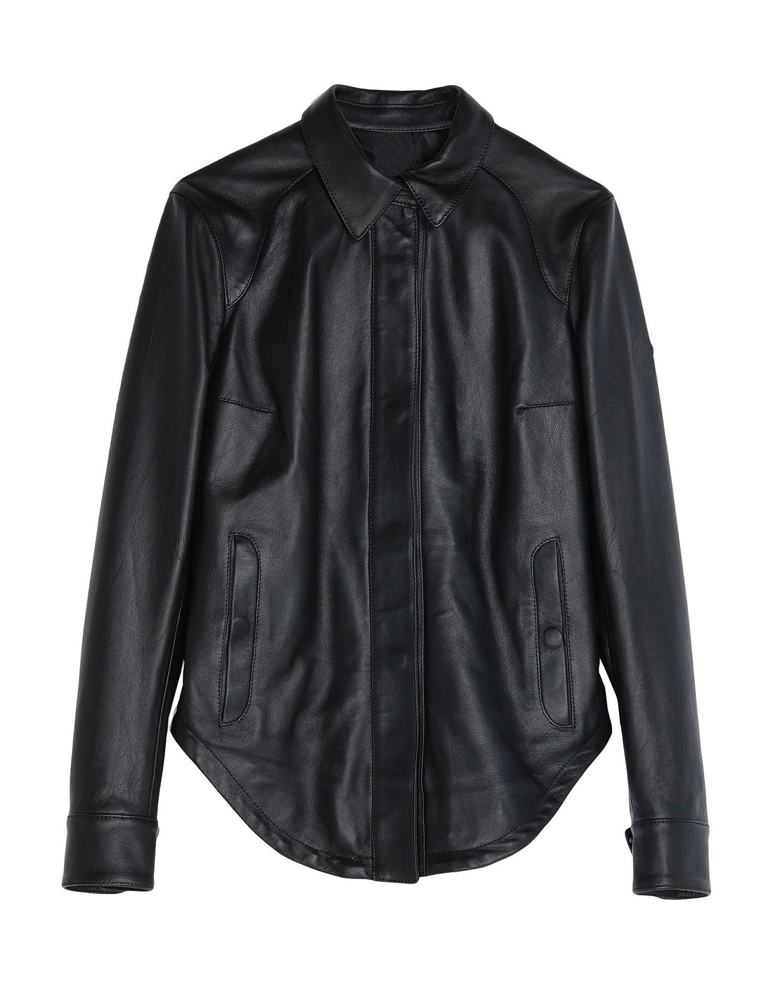 mens Leather Shirt