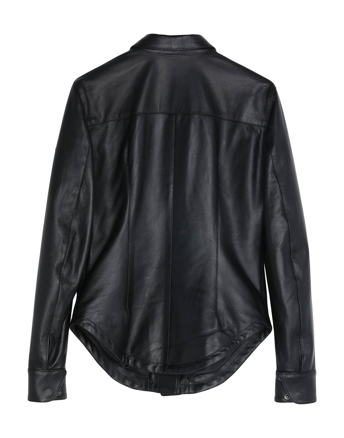 mens Leather Shirt