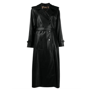 Womens Soft Leather Coat