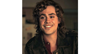 Stranger Things Season 5 Billy Hargrove Vintage Leather Jacket – Dacre Montgomery Inspired Men’s Real Leather Outerwear by Bari Skins featuring 80s retro biker style.