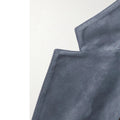 Sharp lapel detailing, premium suede finish, classic blazer design, refined and polished look, vintage-inspired menswear.